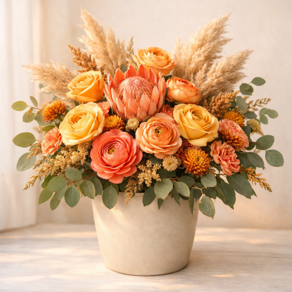 Sunset Bloom Arrangement